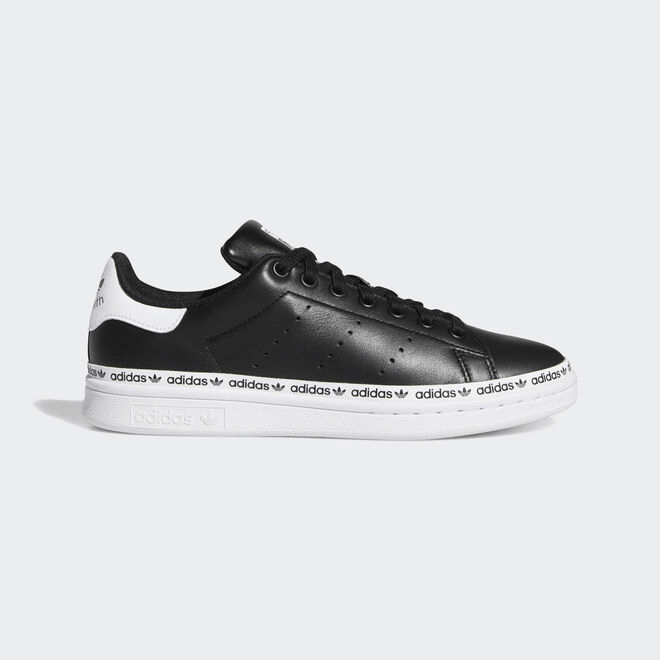 adidas Womens WMNS Stan Smith 'Black White' Core Black/Core Black/Cloud White  FV7305