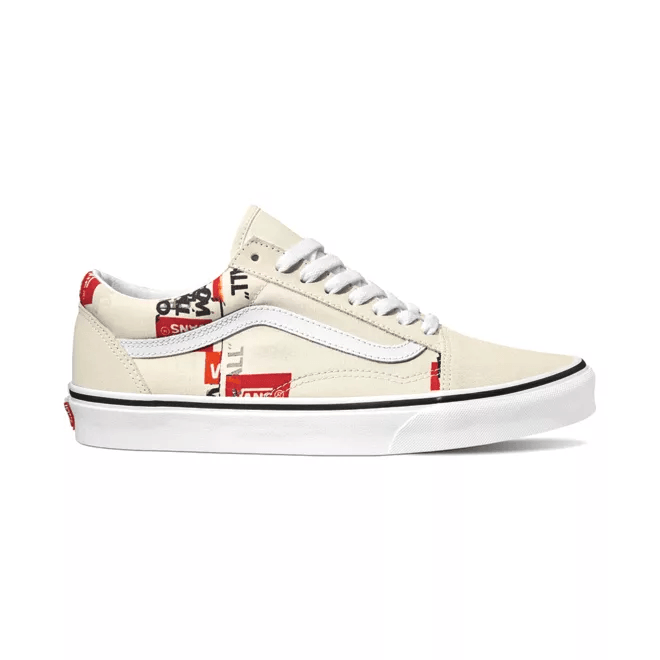 Vans Old Skool 'Packing Tape' Blanc De Blanc/True White  VN0A4U3BWN4