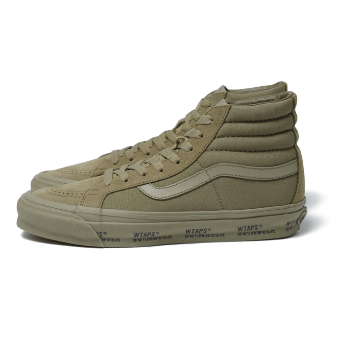 Vans Vault Sk8-Hi OG LX WTAPS Olive Drab VN0A4BVBCX6