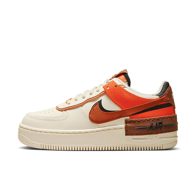Nike Air Force 1 Low Shadow XLD Pale Ivory Oxen Brown (W) CI0919-114