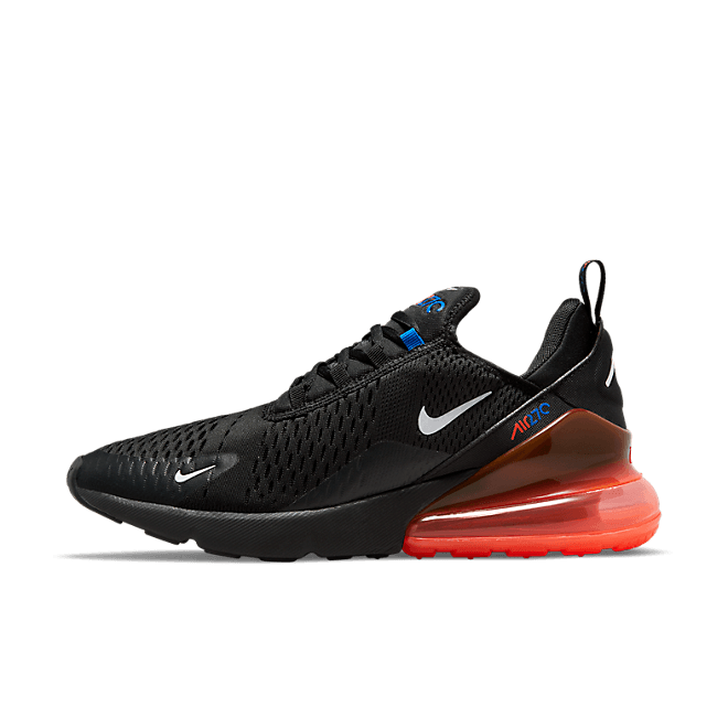 Nike Air Max 270 Black Bright Crimson Racer Blue DO6678-001