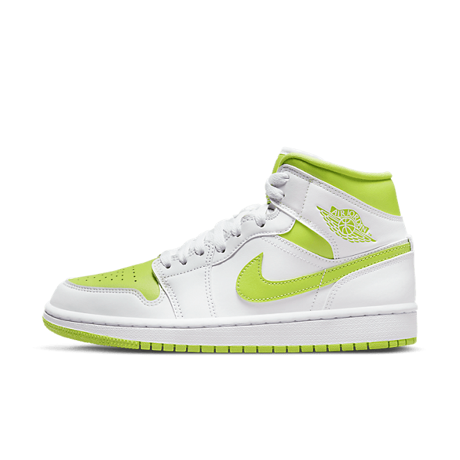 Jordan 1 Mid White Lime (W) BQ6472-131
