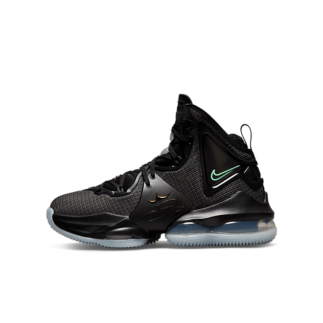 Nike LeBron 19 Black Aqua (GS) DD0418-003