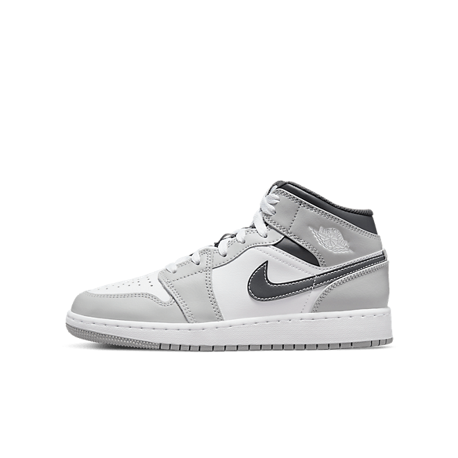 Air Jordan 1 Mid GS 'Greyscale' 554725-078