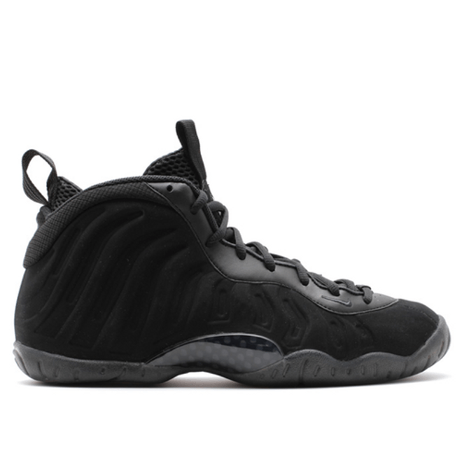 Nike Air Foamposite One Black Suede (GS) 644791-003
