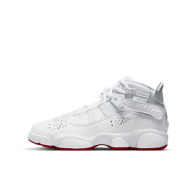 Jordan 6 Rings White Red Sole 323419-116