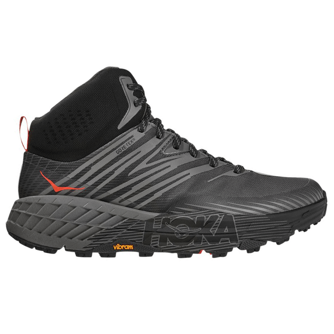Hoka One One Speedgoat Mid Gore-Tex 2 Black Grey Red 1106532-ADGG