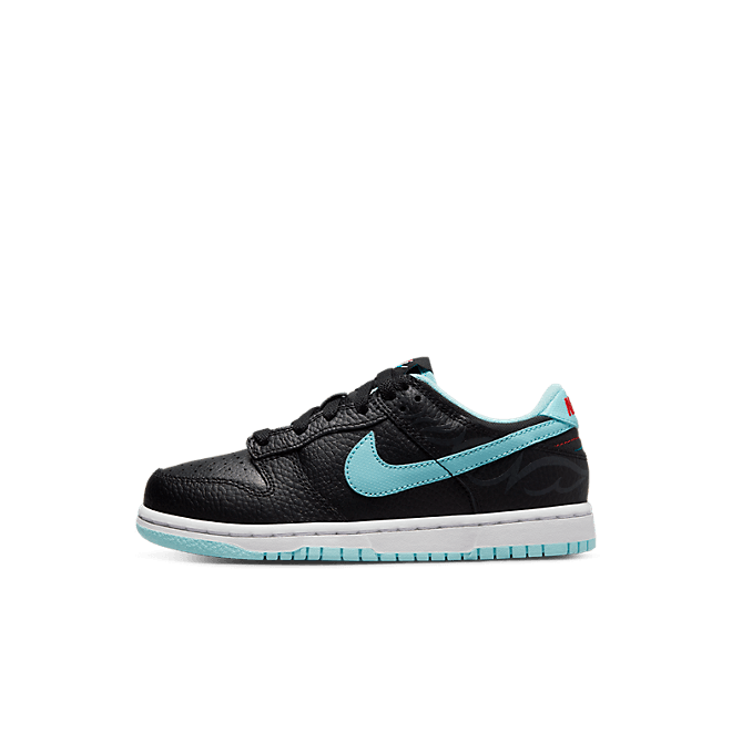 Nike Dunk Low SE Barber Shop Black (PS) DH9755-001