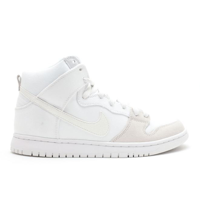 Nike Dunk High Pro SB Skateboard Metallic Summit White  305050-110