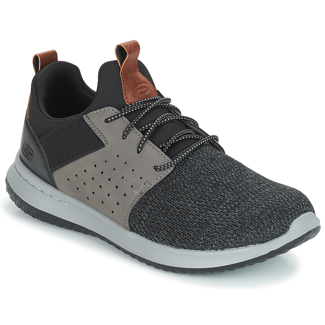 Skechers  DELSON CAMBEN  men's Shoes (Trainers) in Grey 65474-BKGY