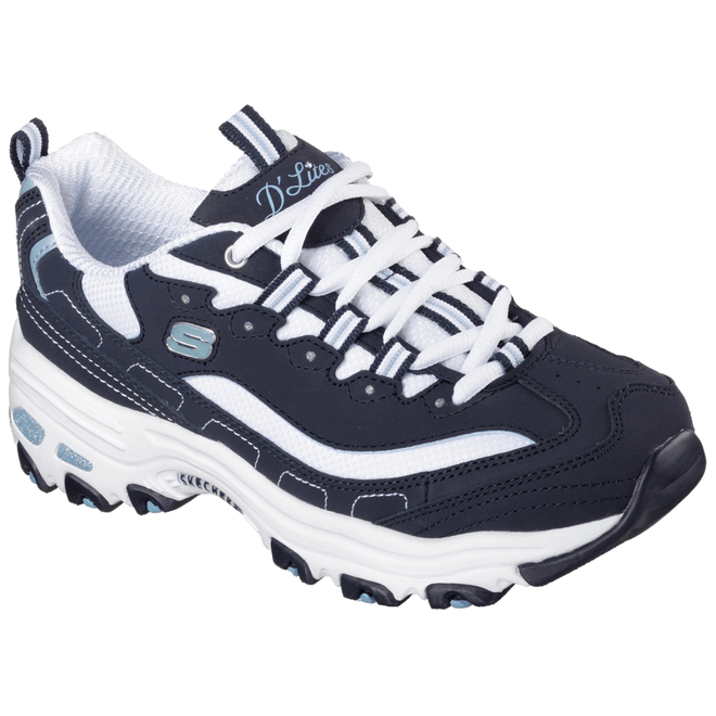 Skechers  D'LITES BIGGEST FAN  women's Shoes (Trainers) in Blue 11930-NVW
