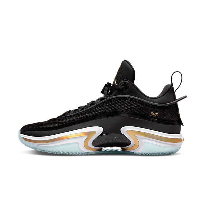 Jordan Nike Air 36 Low Black Gold BLACK DH0833-071