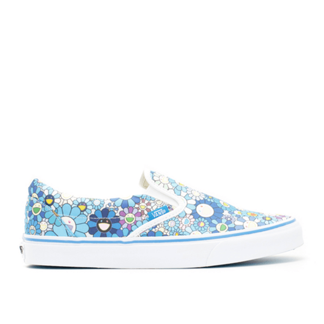 Vans Classic Slip On LX Blue Flower  VN-0ZSIGQ9