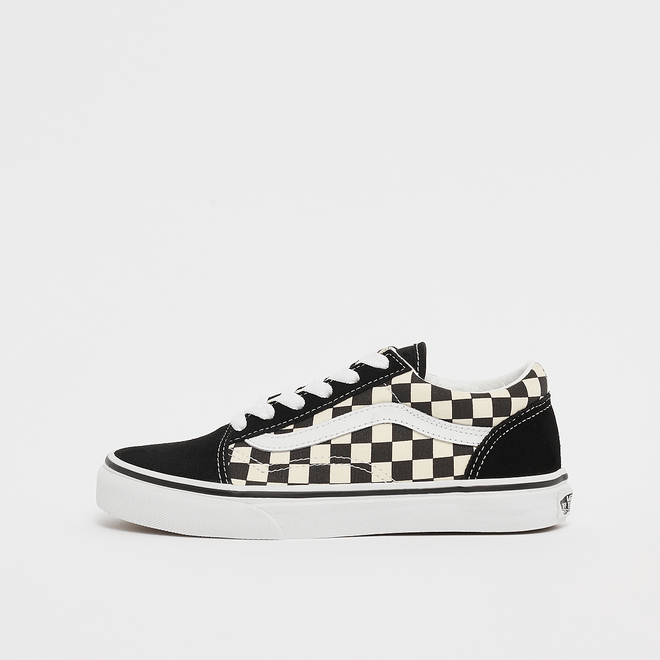 Vans Kids Black & White Checkerboard Old Skool Little Kids  VN0A38HBP0S1