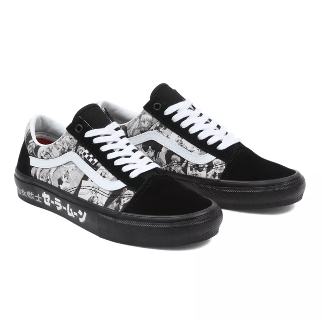 Vans Skate Old Skool Pretty Guardian Sailor Moon Sailor Black VN0005W0BKA