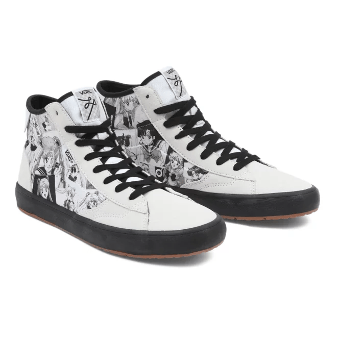 Vans The Lizzie Pretty Guardian Sailor Moon Sailor White VN0A4BX1YB2