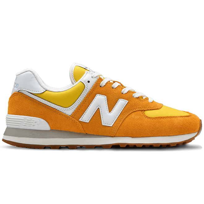 New Balance 574 Retro Bright Pack Orange Yellow | U574RC2 | Sneakerjagers