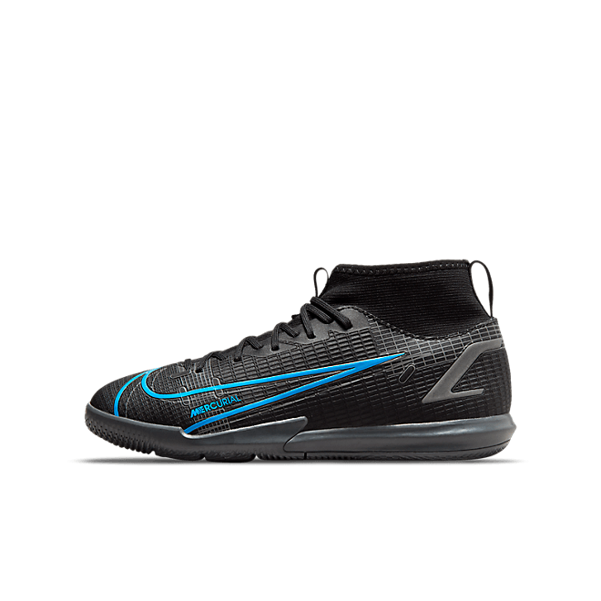 Nike Mercurial Superfly 8 Academy IC GS 'Black Photo Blue' CV0784-004