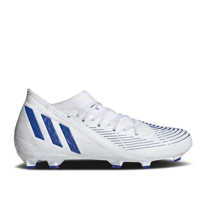 adidas Predator Edge.3 FG 'White Hi-Res Blue' | GW2273 | Sneakerjagers
