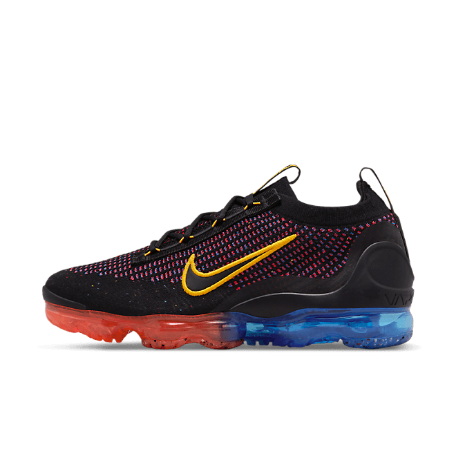 Nike Air VaporMax 2021 FK Black Photo Blue Crimson Gold DV2118-001