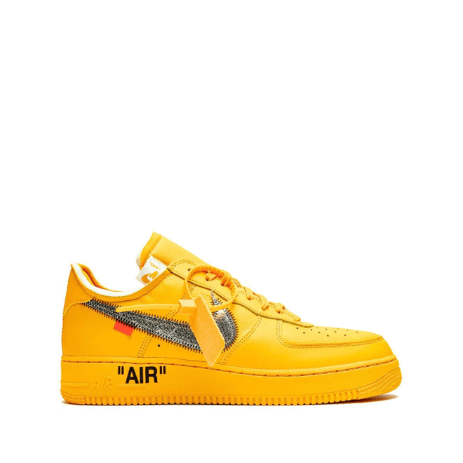 NIKE "x Off-White Air Force 1 Low ""University Gold"" DD1876
