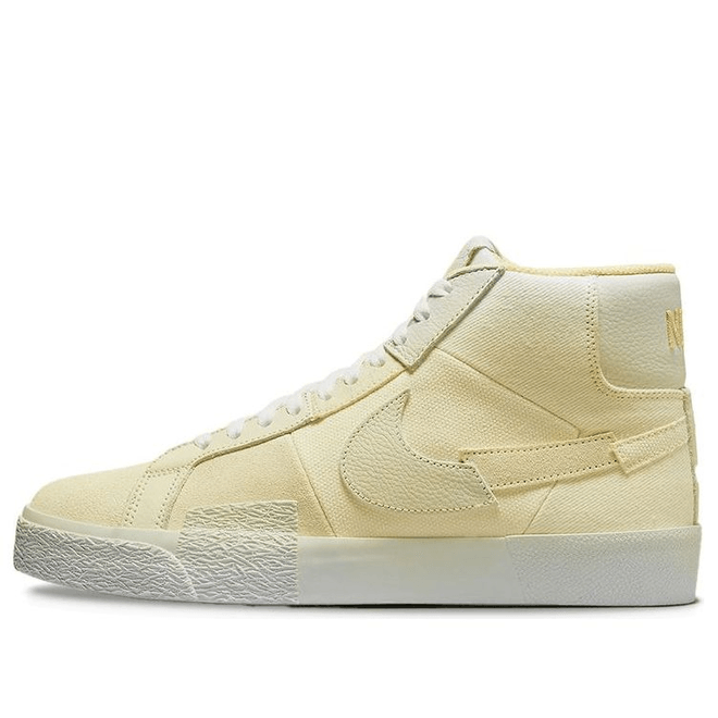 Nike SB Skateboard Blazer Mid PRM Edge Yellow Skate  DR9087-700