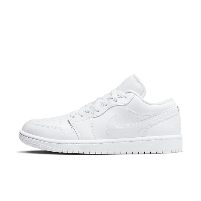 Air Jordan WMNS 1 Low Womens Triple White Retro Basketball DV0990-111