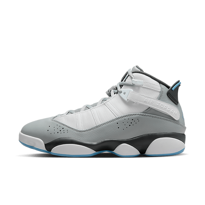 Air Jordan 6 Rings White Particle Grey Dutch Blue 322992-110