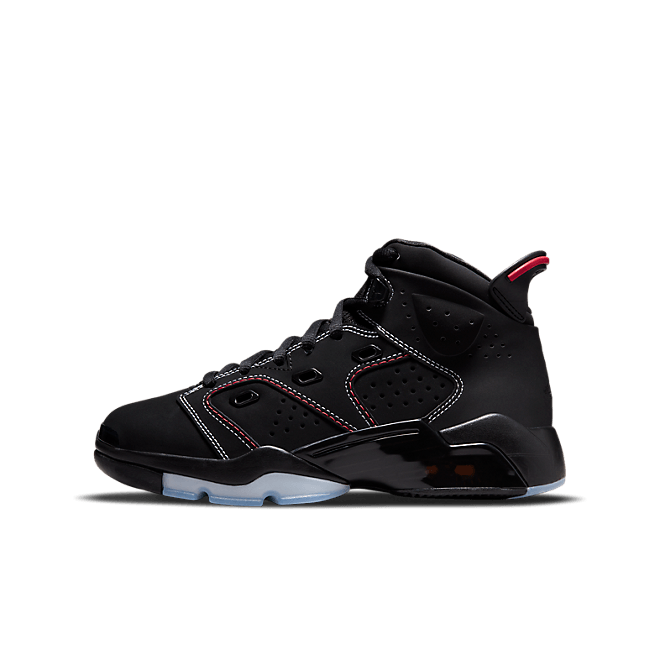 Air Jordan 6-17-23 Black White Red Contrast Stitching (GS) DM1159-003