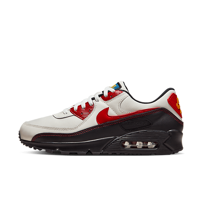 Nike Air Max 90 SE Sail Universtiy Red Black DX3276-133