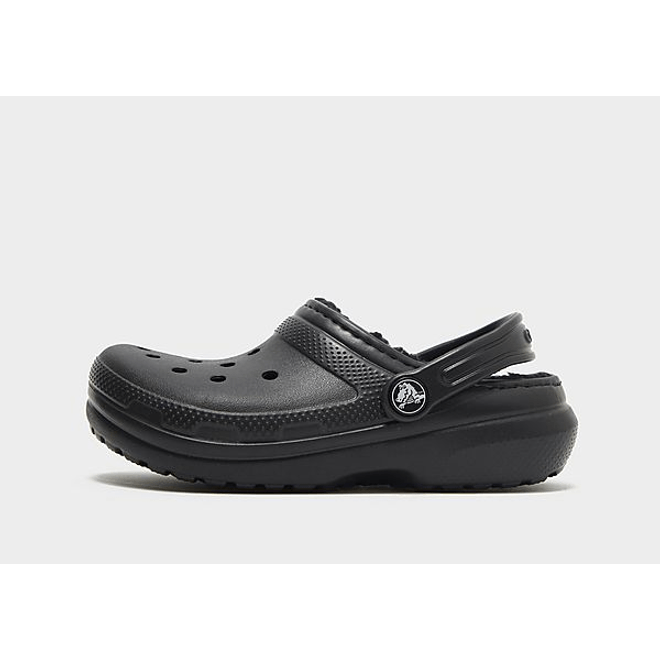 Crocs Kids' Classic Faux Shearling-Lined Rubber Clogs 207010-060