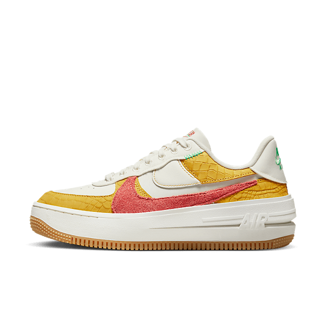Nike Air Force 1 PLT.AF.ORM Sail Yellow Ocher (W) DX3209-133