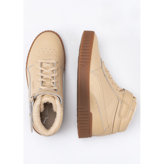 Damen Sneaker Beige Puma Carina 2.0 MID WTR 385852-02