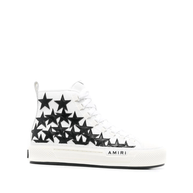 AMIRI Stars Court Hi White | PF22MFS011-111 | Sneakerjagers