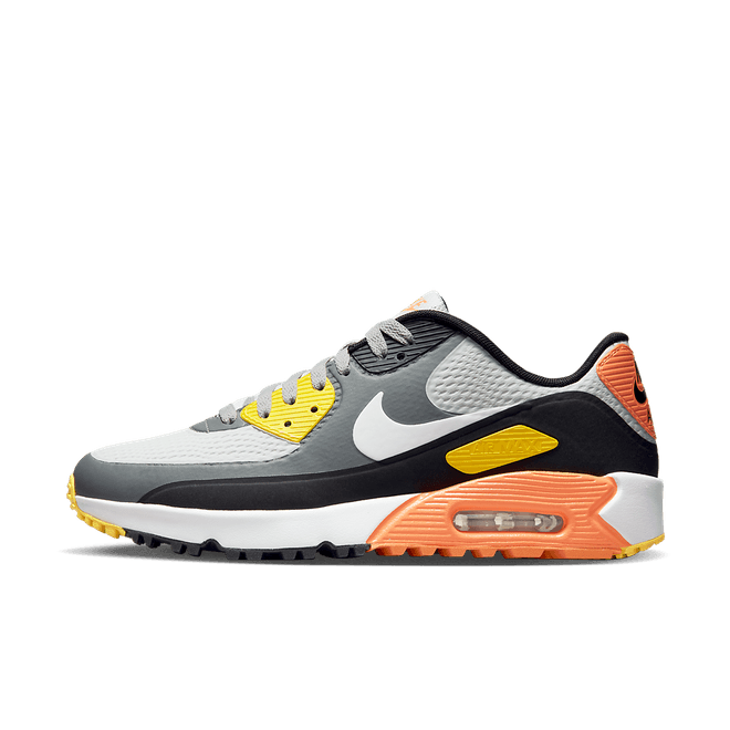Nike Air Max 90 Golf Smoke Grey Black Orange CU9978-012