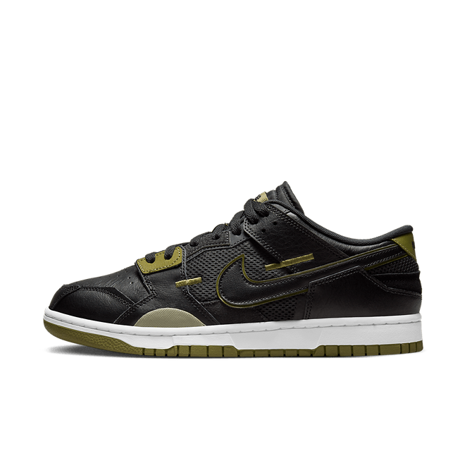 Nike Dunk Low Scrap Black Olive Skate  DM0128-001