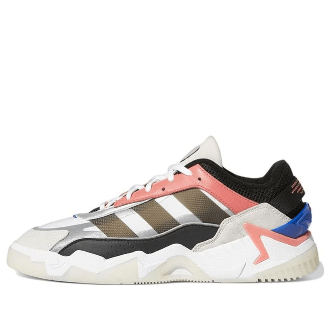 adidas originals Niteball 2.0 White Blck Pink Athletic  GX0527
