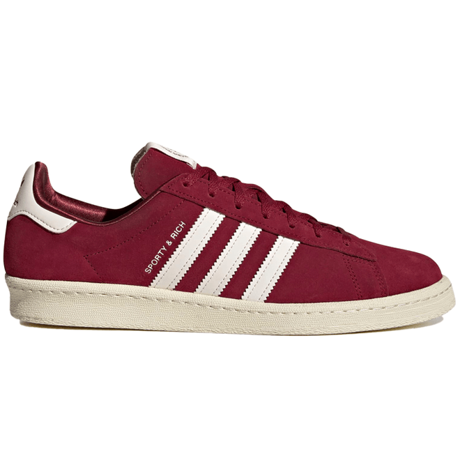 adidas Campus 80s Sporty & Rich Merlot Cream HQ6074