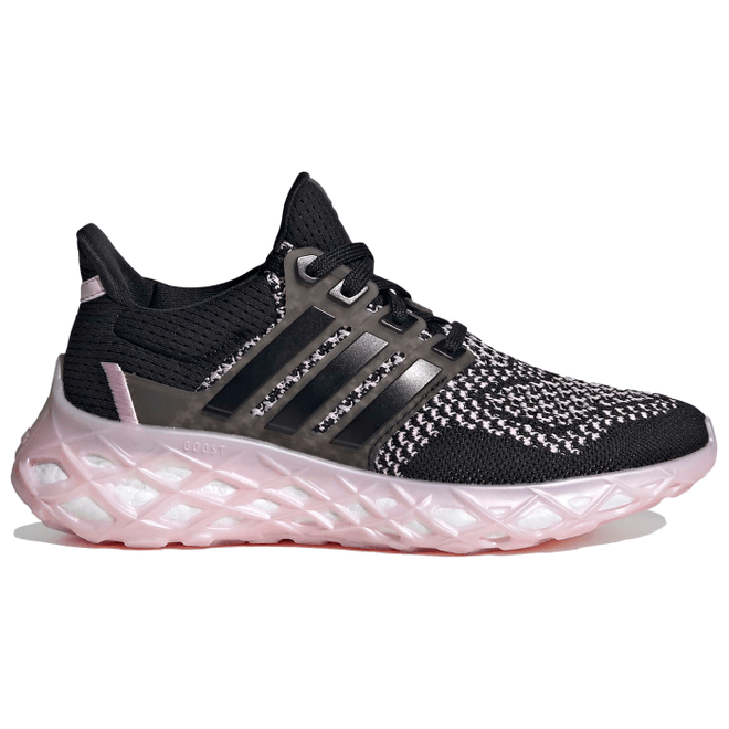 adidas Ultra Boost Web DNA Black Clear Pink (GS) GZ4002