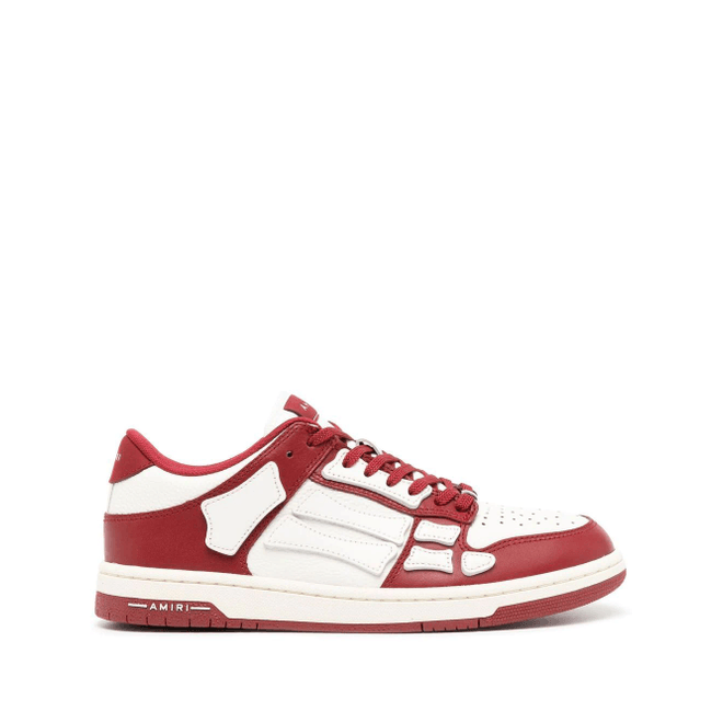 AMIRI Skel Top Low Red White PS23MFS003610