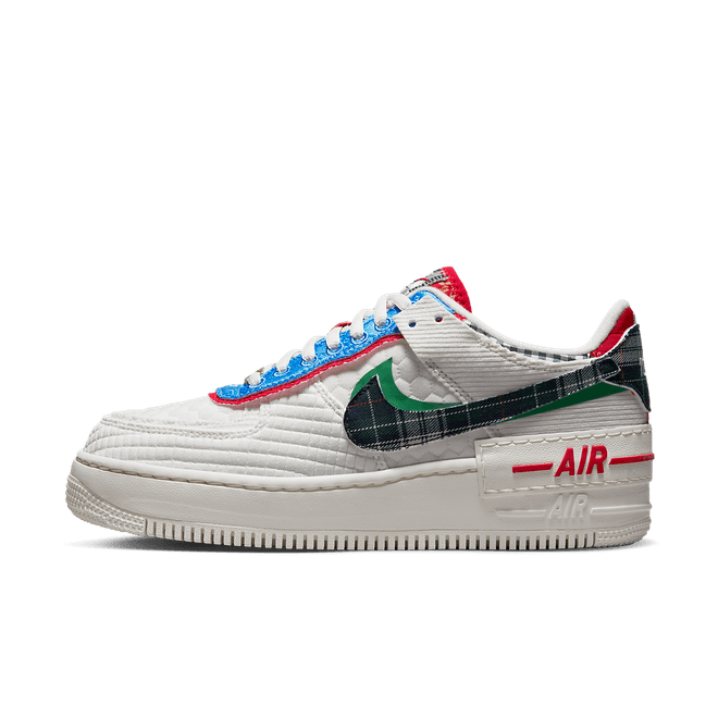 Nike Air Force 1 Low Shadow Sail Classic Green University Blue (W)