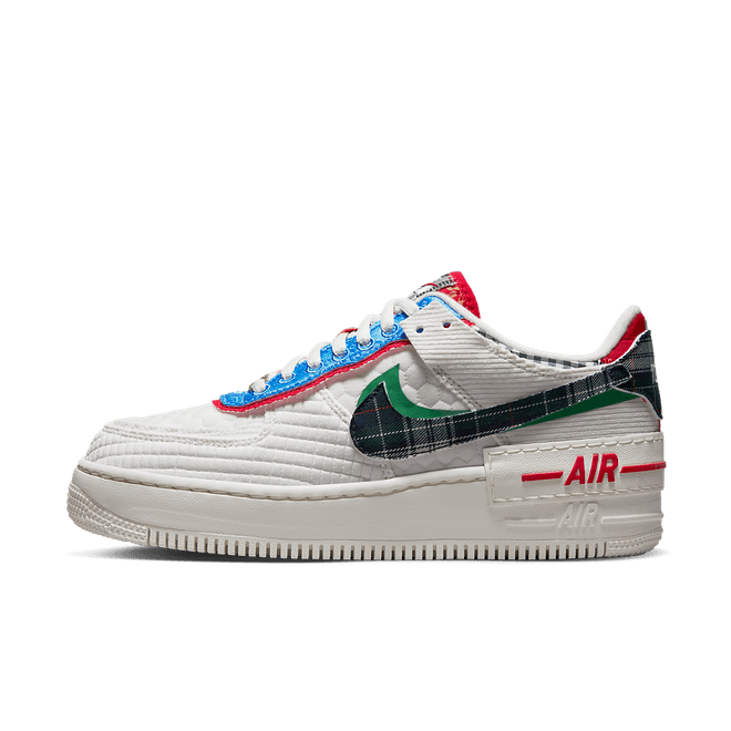 Nike Air Force 1 Low Shadow Sail Classic Green University Blue (W) DZ5193-100