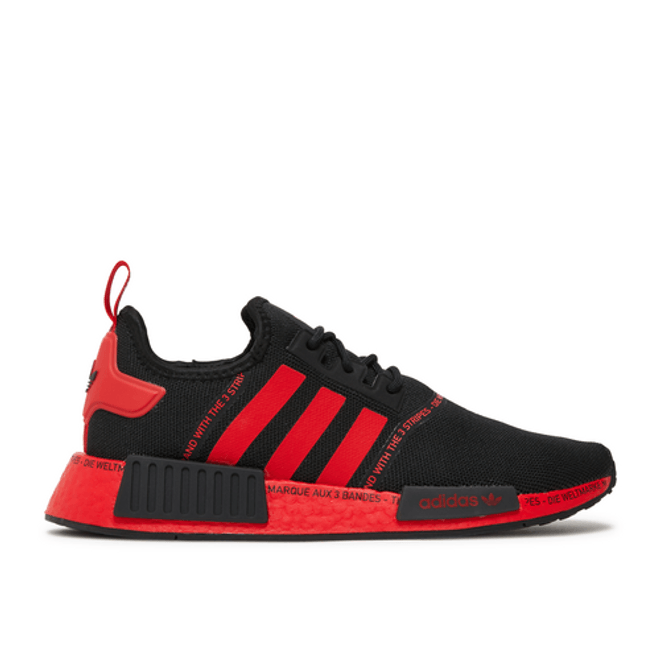 adidas NMD_R1 'Black Vivid Red' HP2971