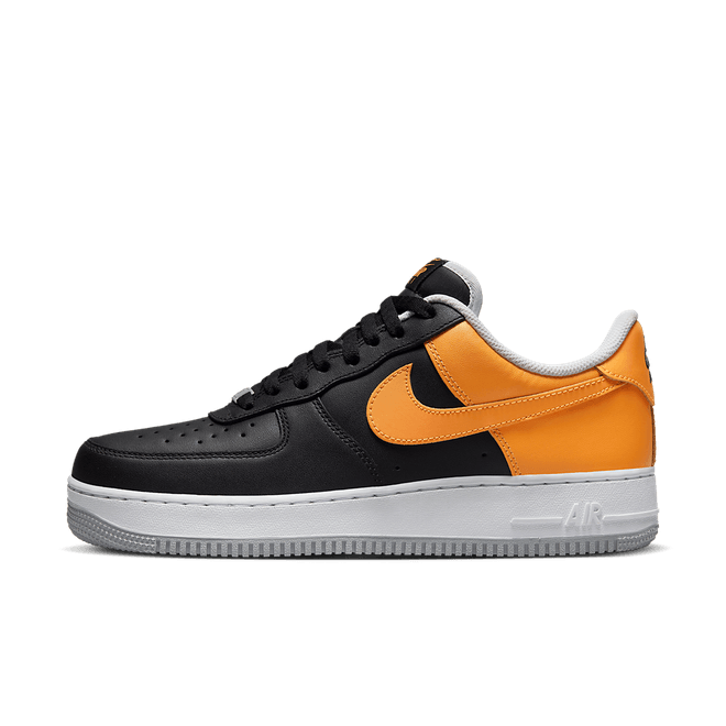 Nike Air Force 1 Low '07 Black Kumquat Light Smoke Grey FB7162-081