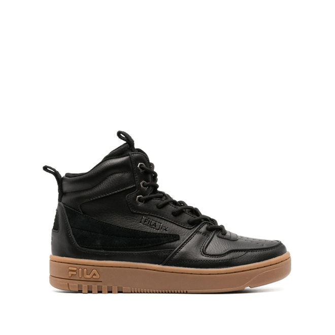 Fila leather embossed-logo high-top FFM0155