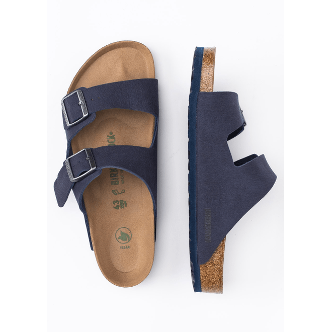 Herren Pantoletten Dunkelblau BIRKENSTOCK ARIZONA SYN VEG 1023116