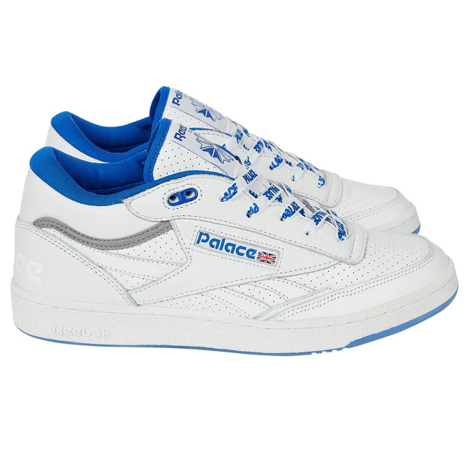 Reebok Club C Mid II Revenge Palace White Court Blue FZ5844