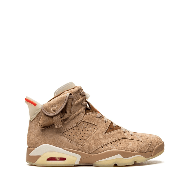 Air Jordan 6 Retro SP "Travis Scott British Khaki Promo Sample" DH0690200A