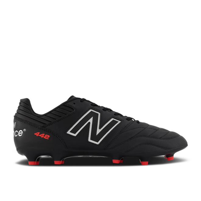 New Balance 442v2 Pro FG 2E Wide 'Black Silver' MS41FBK2-2E