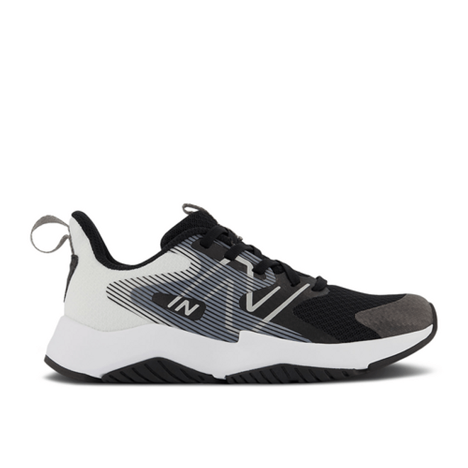 New Balance Rave Run v2 Little Kid 'Black White' PKRAVBW2